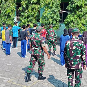 Latihan PBB bareng bapa Tentara